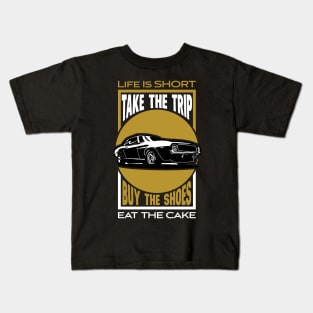 'Life Is Short Take The Trip ' Funny Vacation Kids T-Shirt